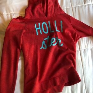 Red light weight Hollister sweatshirt